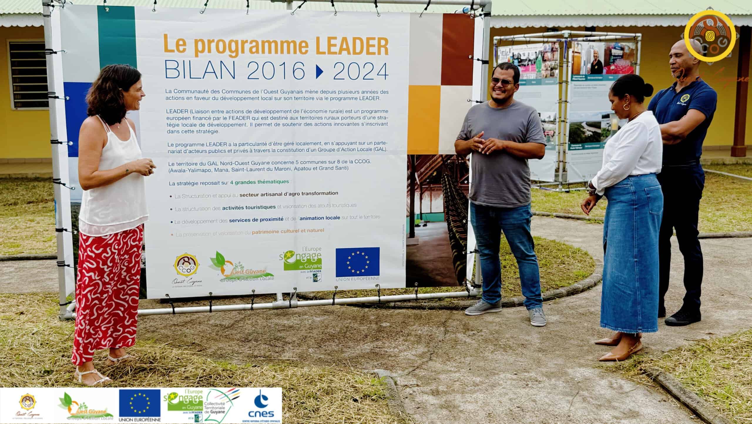 Exposition itinérante sur le bilan du programme LEADER 2016-2024 : une réussite pour l’Ouest Guyanais